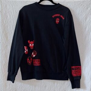 Marvel Spiderman Long Sleeve Sweatshirt